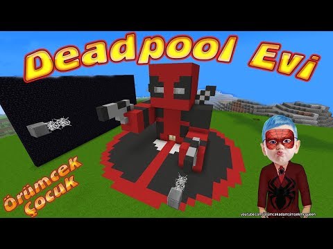 Örümcek Çocuk Minecraft'ta Deadpool Evi Yapımını Gösteriyor Örümcek Adam Kanalı