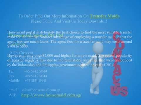 Transfer Maids Singapore