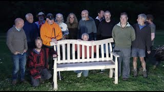 Can We Make An Impressive Bench From A Tree In A Day (Handtools Only)