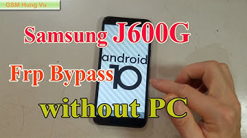 Samsung J6 SM-J600g Frp Bypass Android 10 no Web, without Pc Solution 2020.