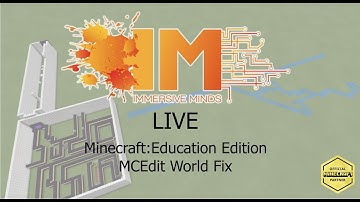 #MinecraftEdu Live - MCEdit Worldfix (Teacher Request)
