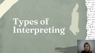 INTRODUCTION TO INTERPRETING TASK by Noni Dwi Setyawati