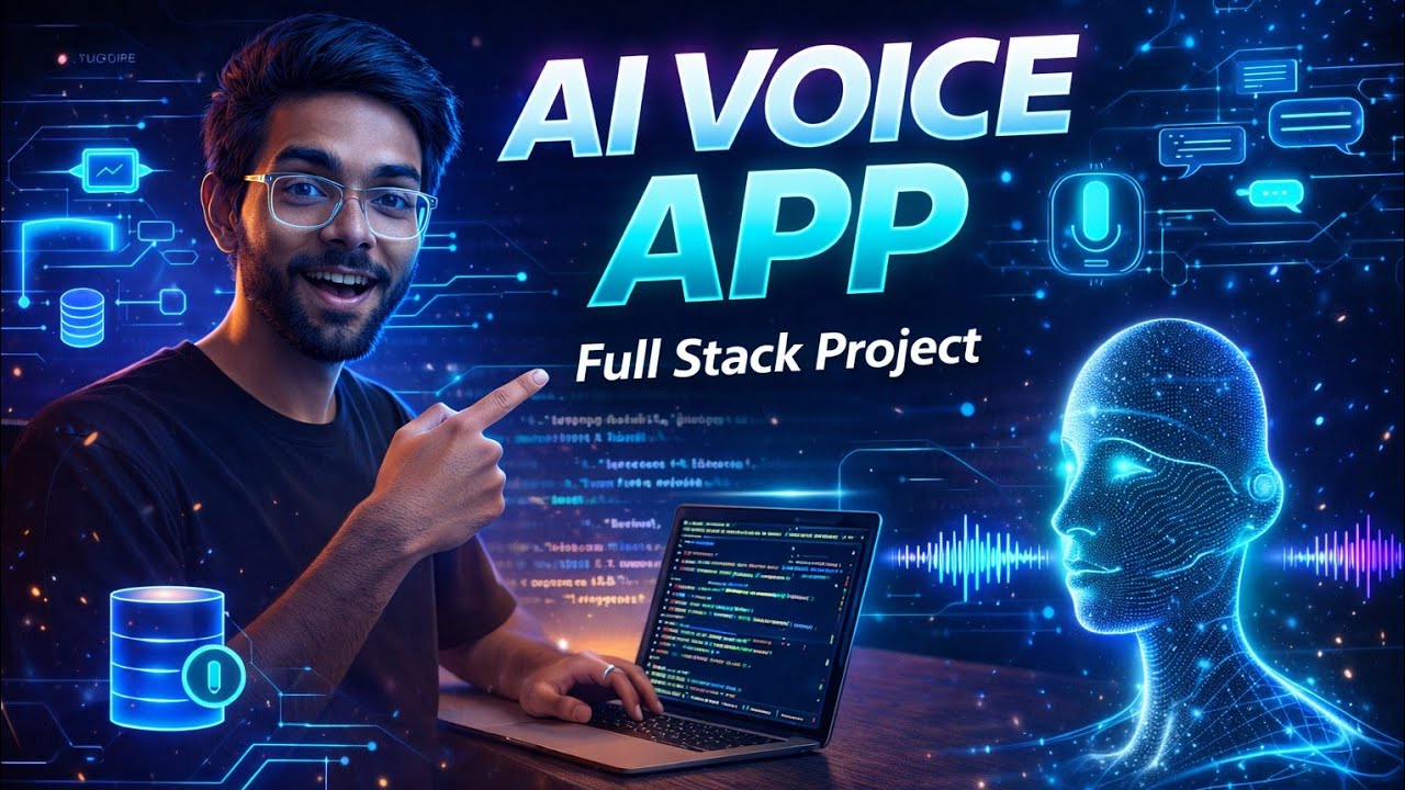 Full Stack AI Voice Learning App Tutorial | Express.js, MongoDB, Real ...