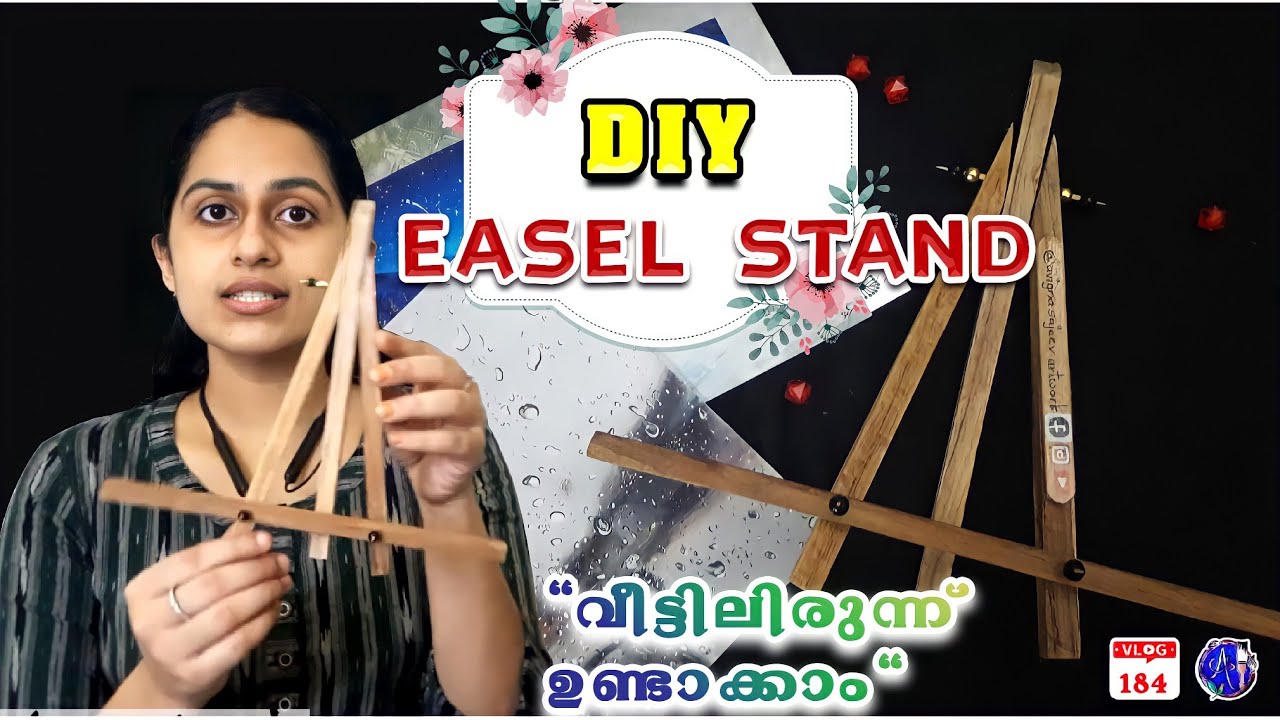 MINI CANVAS STAND MAKING AT HOME