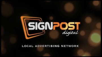 Signpost Digital Local Ad Network Video Demo