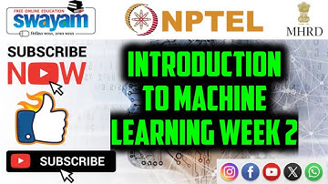 introduction to machine learning || WEEK-2 Quiz assignment Answers 2 2024 || NPTEL
