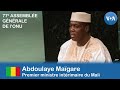 Onu discours dabdoulaye maga premier ministre intrimaire du mali