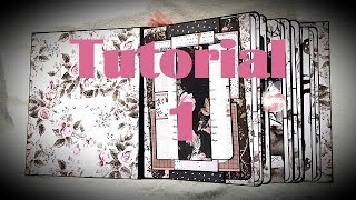 Tutorial 1/5 Shabby Chic Pink Big Mini Album