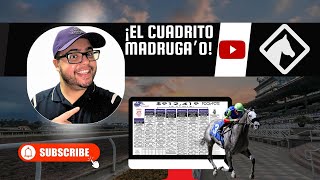 ¡El cuadrito Madruga'o! EN VIVO para las carreras del jueves, 23 de mayo en Camarero