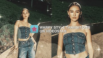 warpy style transitions on videostar || qr codes