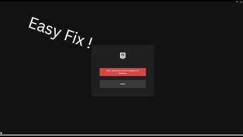sorry, there was a timeout utilizing the database epic games easy fix