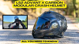 Ls2 Advant X Carbon Modular Motorcycle Crash Helmet Everything You Need To Know And Nothing More