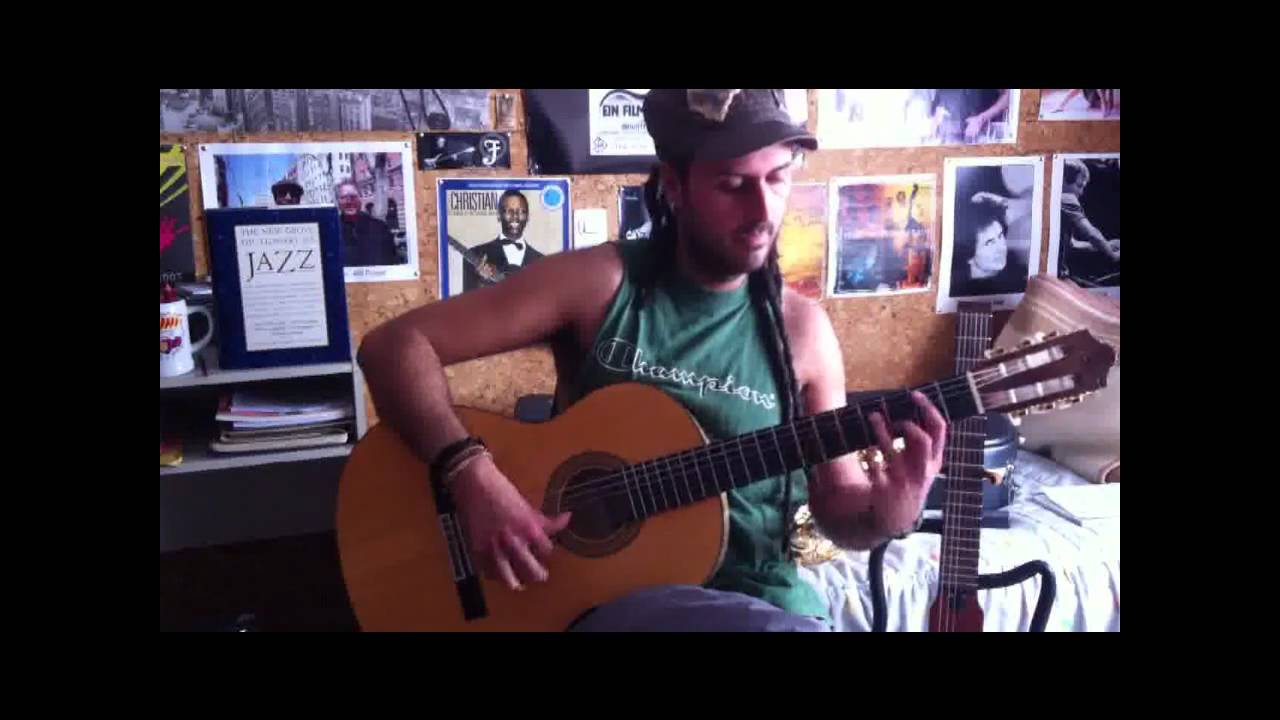 Tremolo guitar. Nana. Canción de cuna. By Alberto El Mamífero ( ALBERT ALABEDRA )