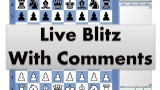 Blitz Chess #2813 with Live Comments Italian Game vs GM Dragon 70 M Khachiyan with Black