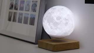 How To Set Up Levitating Moon Lamp--Galaxysparkle