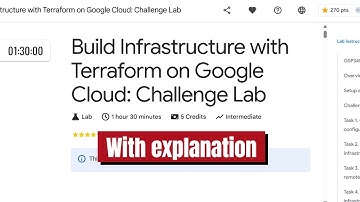 Bouw infrastructuur met Terraform op Google Cloud: Challenge Lab | GCP-lab met uitleg