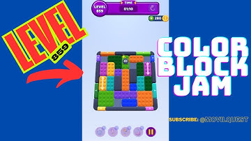 Color Block Jam Level 859 Walkthrough / Solution