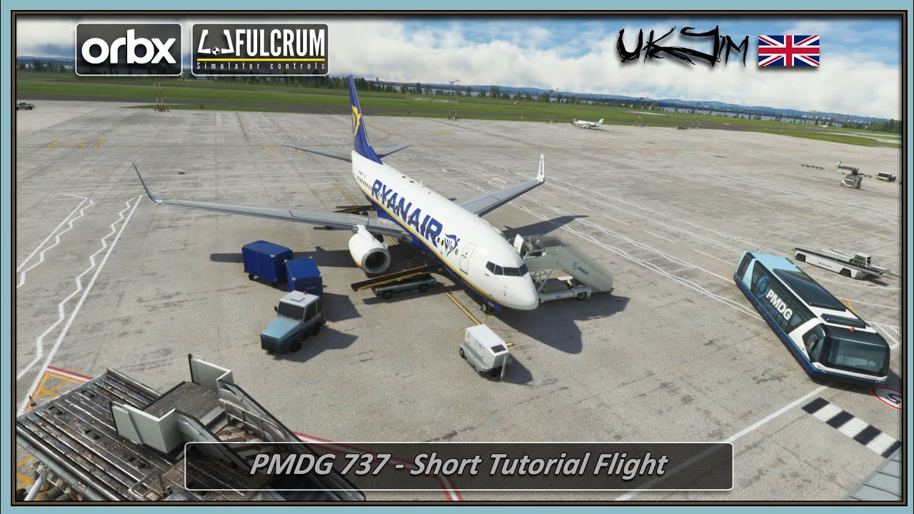 [MSFS] PMDG 737 Quick Tutorial Flight East Midlands to Liverpool - YouTube