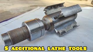 Many people don't know, 5 additional tools for lathes, making machining tools