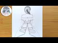 How to draw a girl with beautiful dress for beginners || Pencil Sketch || Drawing Tutorial