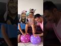 Balloon se Shoes Pehnaye🎈👟😲🥰😂 #shorts #viralvideo #ytshorts #shortsfeed