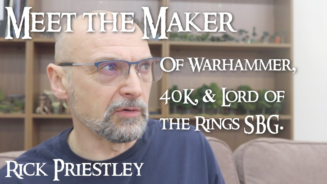 RICK PRIESTLEY INTERVIEW - MESBG, WARHAMMER, 40K RULESWRITER