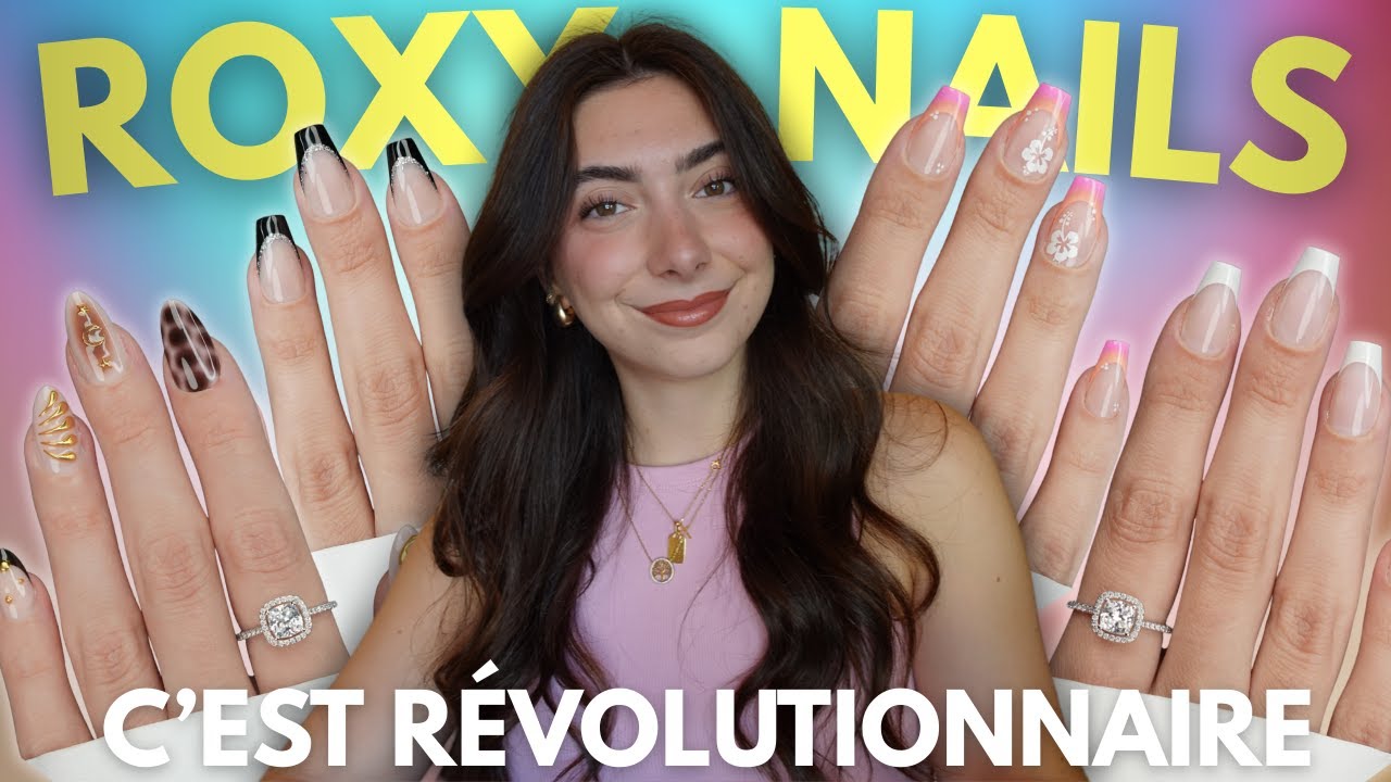 J’AI TESTÉ LES ONGLES LES PLUS TENDANCE DE TIKTOK 😱 (Roxy Nails Paris)