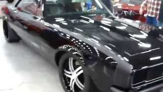 NASTY CAMARO START UP AT SHOW SWEET PAINT AND INSANE SOUND WOW!