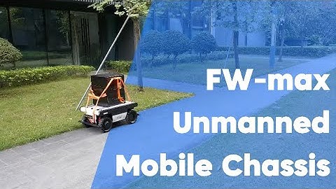 FW-max Heavy-duty Omnidirectional Mobile Robot