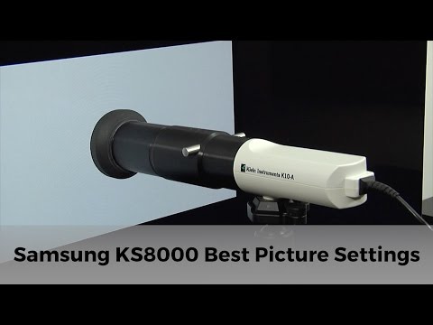 Samsung UE55KS8000 Best Calibrated Picture Settings