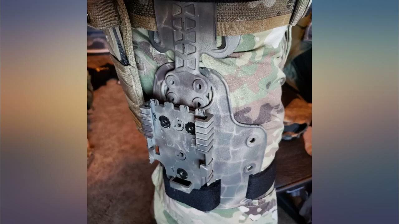 Safariland Drop Flex Adapter with Leg Shroud Assembly Polymer review YouTube