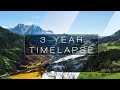 3 YEAR TIMELAPSE in the Dolomites