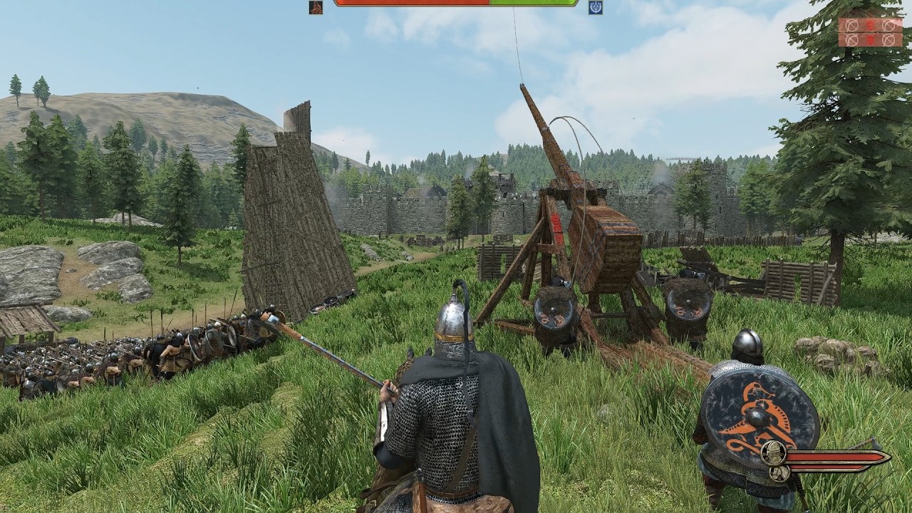 1000 NORD VIKINGS STORM THE CASTLE! Brutal Summer Siege Battle | M&B2 - War Sails