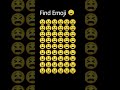 Only Genius Can Find This Emoji 😳 | Part 4 Challenge #find #mindgames