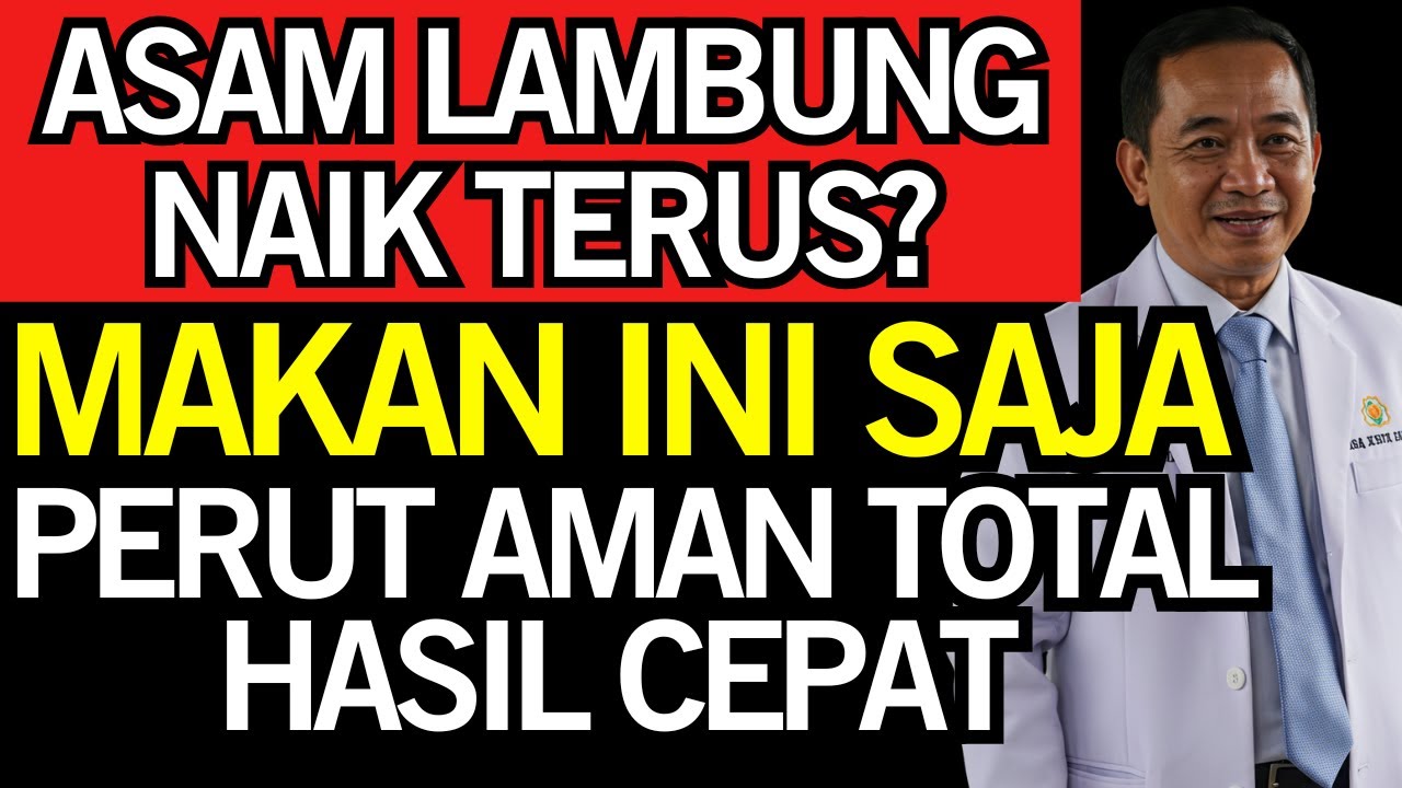 DokterBongkar!! ASAM LAMBUNG Tak Sembuh? 5 CARA ALAMI INI Bisa Redakan TANPA OBAT! Kesehatan Lansia