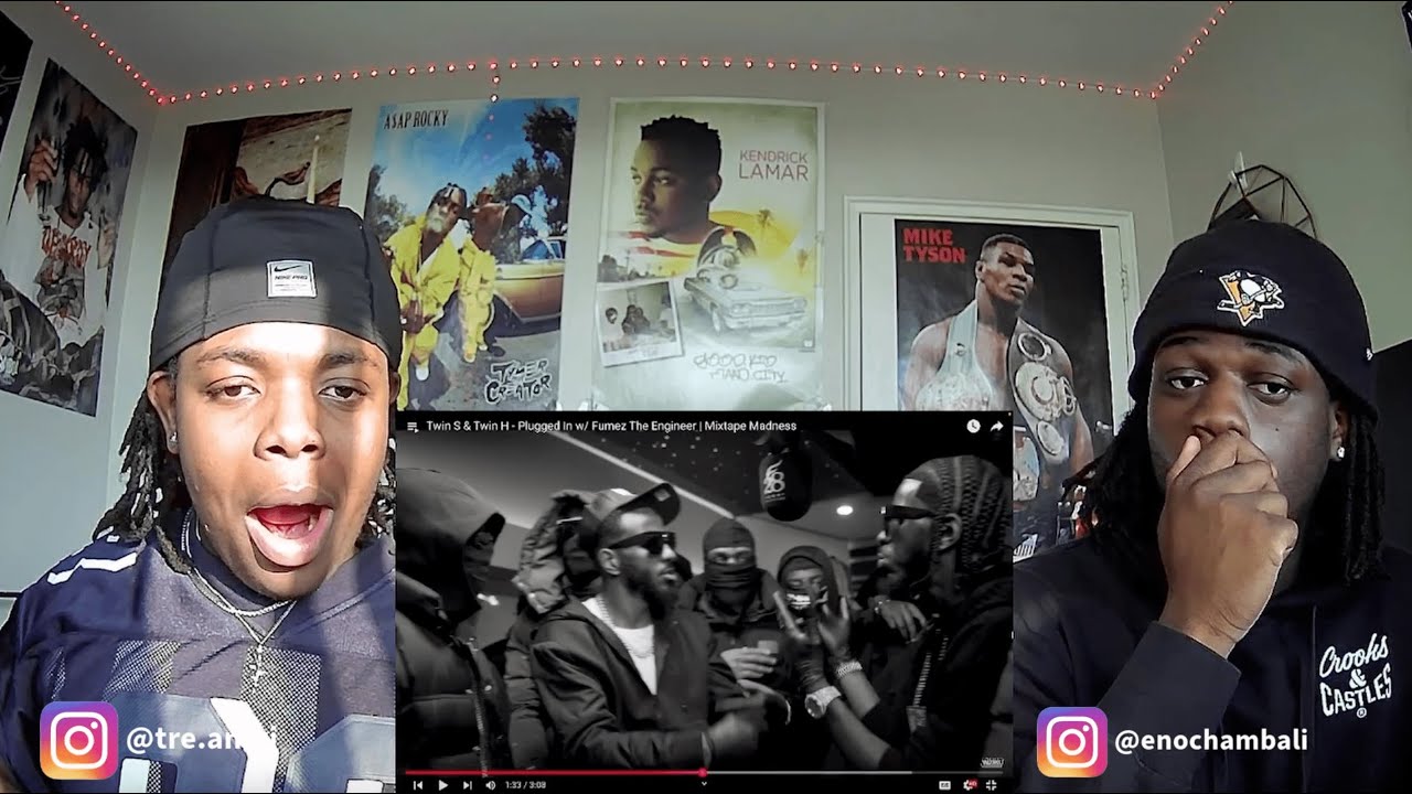 Twin S & Twin H - Plugged In w/ Fumez The Engineer | Mixtape Madness - REACTION