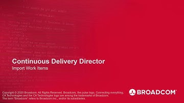 Import Work Items into a Release