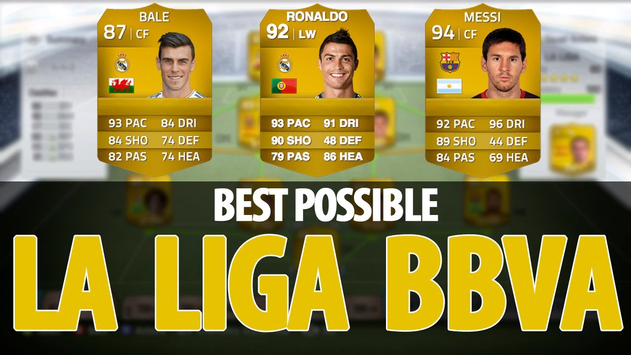 FIFA 14 - BEST POSSIBLE LA LIGA BBVA TEAM Worth 4,000,000 Coins!