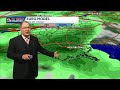 Rain chances going up by the end of the week