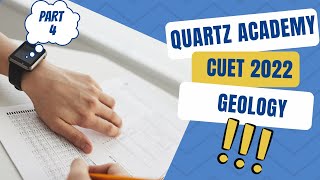 CUET - 2022 Geology Complete Solution | Part 4