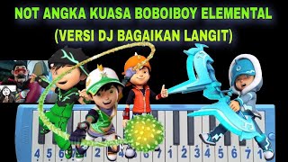 Not Pianika Kuasa Boboiboy Elemental Versi DJ Bagaikan Langit 2024