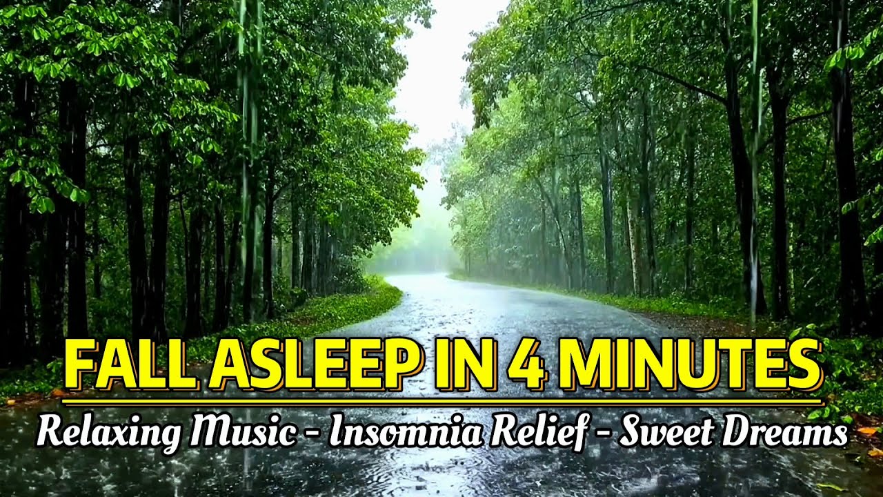 𝗙𝗔𝗟𝗟 𝗜𝗡𝗧𝗢 𝗦𝗟𝗘𝗘𝗣 𝗜𝗡𝗦𝗧𝗔𝗡𝗧𝗟𝗬 - 𝗥𝗲𝗹𝗮𝘅𝗶𝗻𝗴 𝗦𝗹𝗲𝗲𝗽 𝗠𝘂𝘀𝗶𝗰 + 𝗜𝗻𝘀𝗼𝗺𝗻𝗶𝗮 | 𝗥𝗮𝗶𝗻 𝗦𝗼𝘂𝗻𝗱𝘀 𝗳𝗼𝗿 𝗦𝘁𝗿𝗲𝘀𝘀 𝗥𝗲𝗹𝗶𝗲𝗳, 𝗔𝗻𝘅𝗶𝗲𝘁𝘆