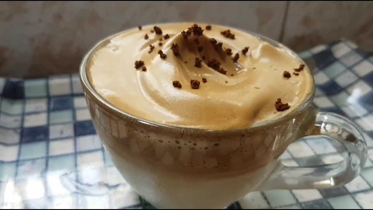 Dalgona coffee||How to make Dalgona coffee with wire whisker||Whipped