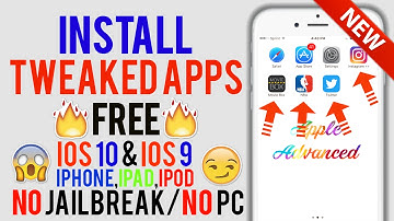 GET TWEAKED APPS WITHOUT A JAILBREAK OR PC! (IOS 10/9)