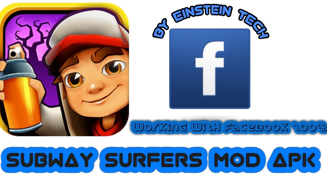 SUBWAY SURFERS MOD MENU COM TUDO LIBERADO É LOGIN VIA FACEBOOK 