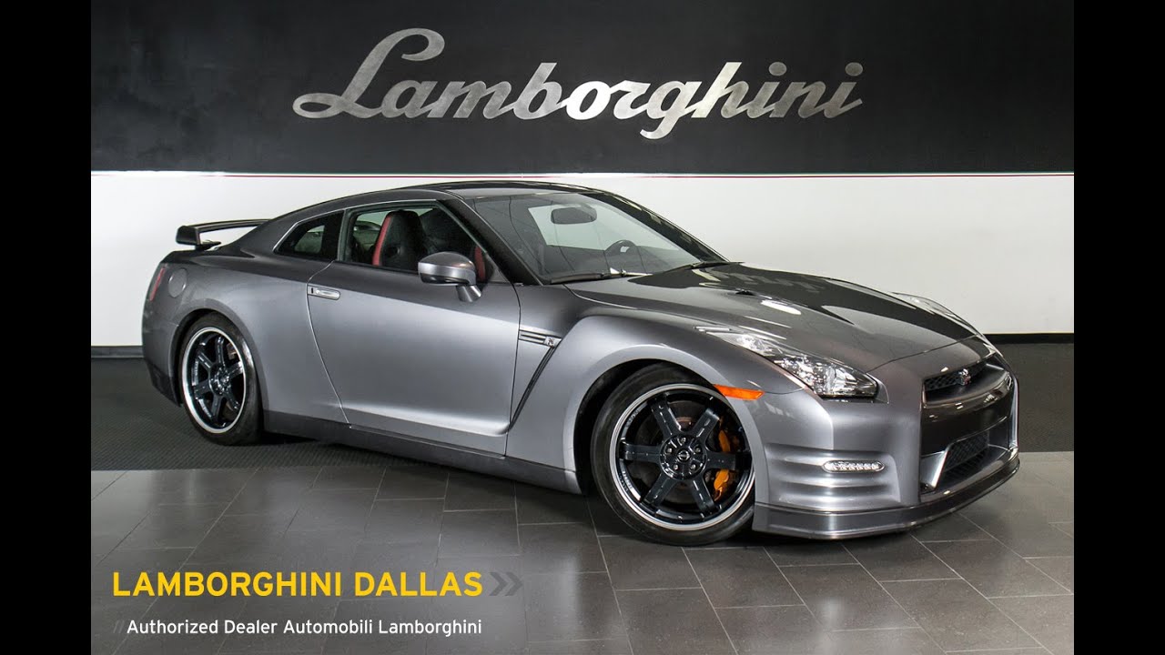 2013 Nissan Gt R Black Edition Metallic Gray L0737