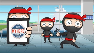 Revolutionary Animated Ninja from My Hero Design!