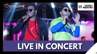 VIVEK MERVIN LIVE IN CONCERT | Exclusive | Tamil Music | Chennai Performance | Orasaadha | Anirudh