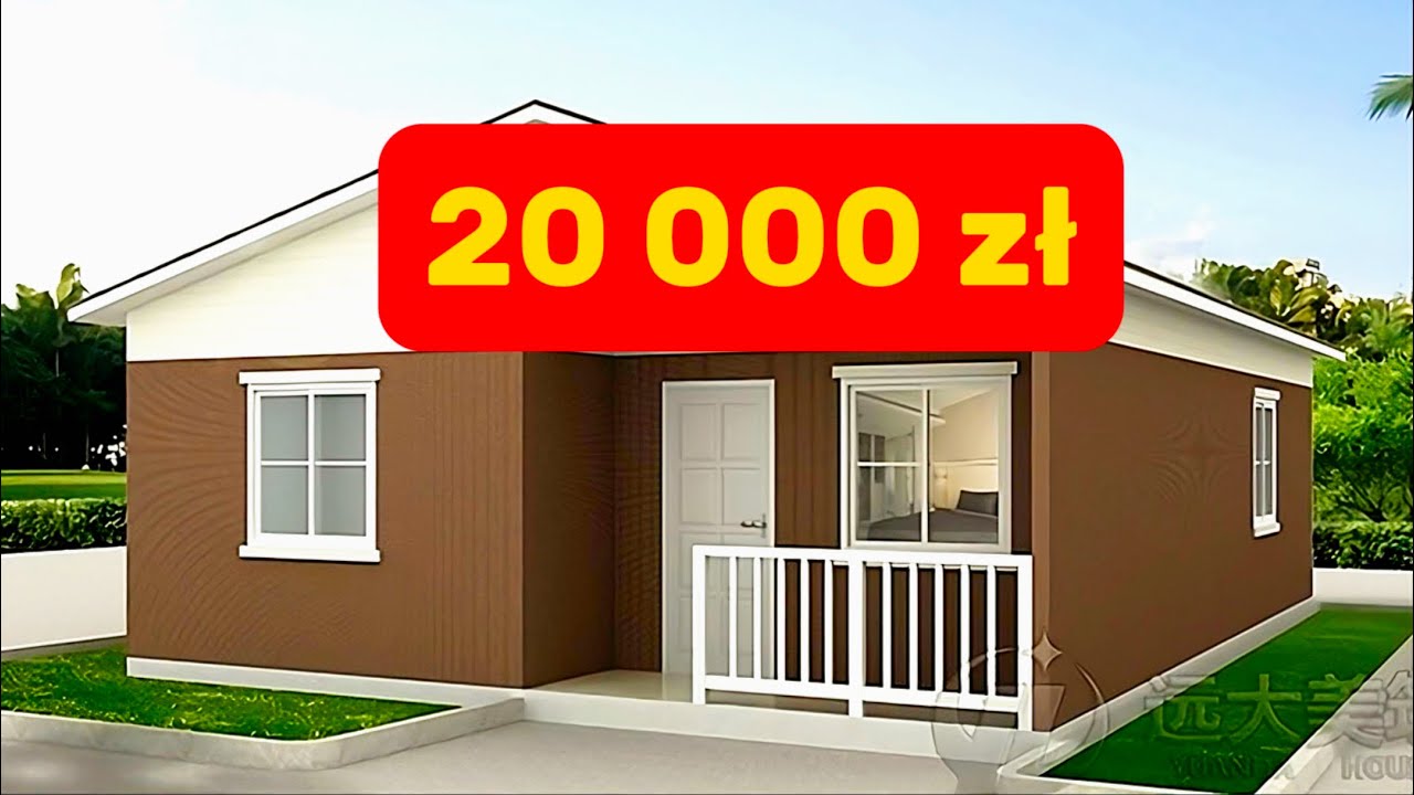 Pierwsza dostawa. 35m2, 2 sypialnie! salon, kuchnia, łazienka. Domy modułowe 18-1000 m2