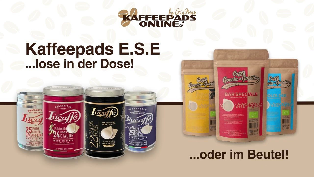 Kaffeepads, Kapseln & mehr – exklusive Marken & Aktionen bei Kaffeepadsonline.ch“